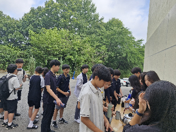 여름맞이&nbsp;아이스티&nbsp;나눔행사